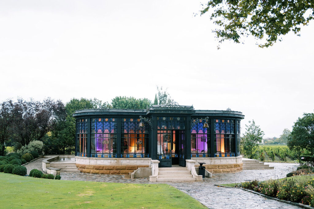 artistic wedding venue in France that Petillante Weddings planned a wedding at 