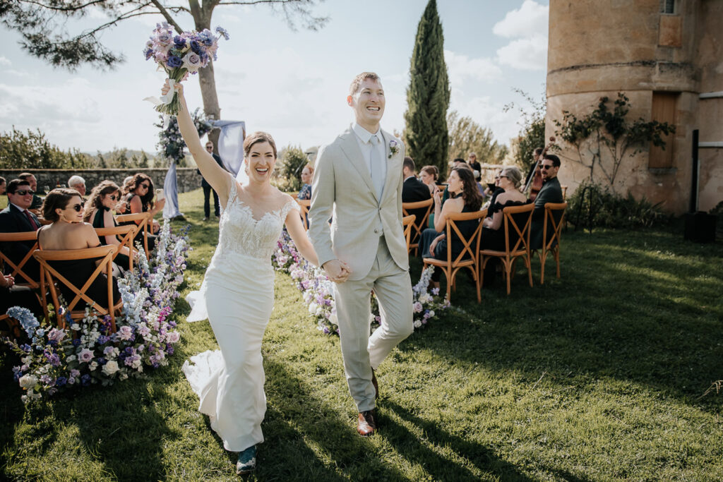A purple wedding inspiration of Mikayla and Beck